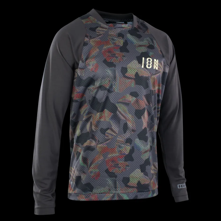 Femme ION Maillot à manches longues de VTT Logo DR Enfants