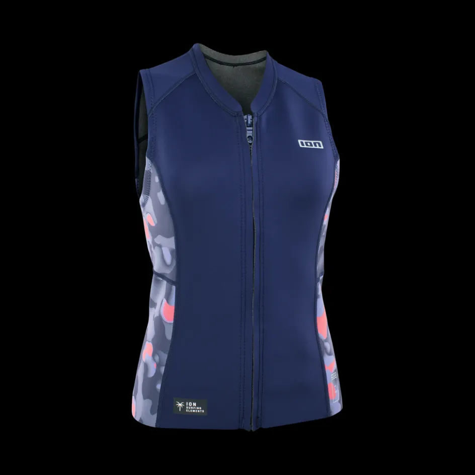 Femme ION Top Néoprène Zip 1.5 manches courtes Femme